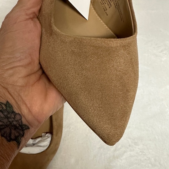 A New Day Women's Brown Slingback Flats - Picture 2 of 11